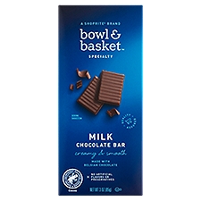 Bowl & Basket Specialty Milk Chocolate Bar, 3 Ounce