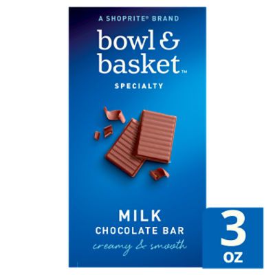 Bowl & Basket Specialty Milk Chocolate Bar, 3 oz, 3 Ounce