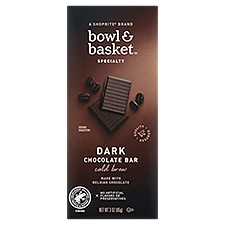Bowl & Basket Specialty Chocolate Bar, Cold Brew Dark, 3 Ounce