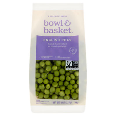 Bowl & Basket English Peas, 8 oz