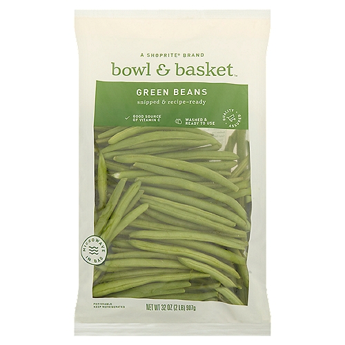 Bowl & Basket Green Beans, 32 oz