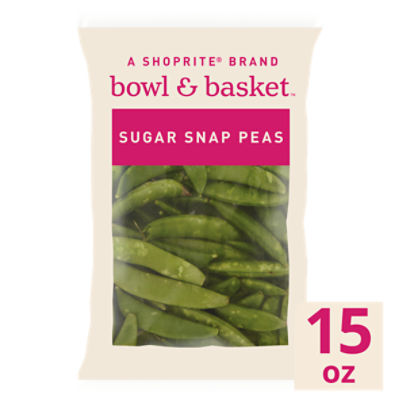 Bowl & Basket Sugar Snap Peas, 15 oz