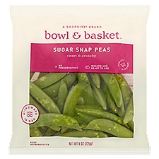 Bowl & Basket Sugar Snap Peas, 8 Ounce