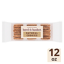 Bowl & Basket Oatmeal Cookies, 12 oz, 12 Ounce