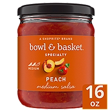 Bowl & Basket Specialty Peach Medium Salsa, 16 oz