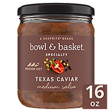 Bowl & Basket Specialty Texas Caviar Medium Salsa, 16 oz