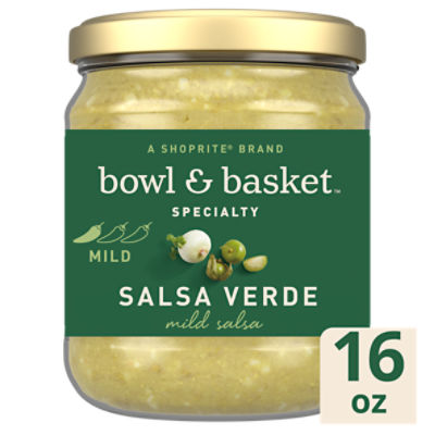 Bowl & Basket Specialty Mild Salsa Verde, 16 oz