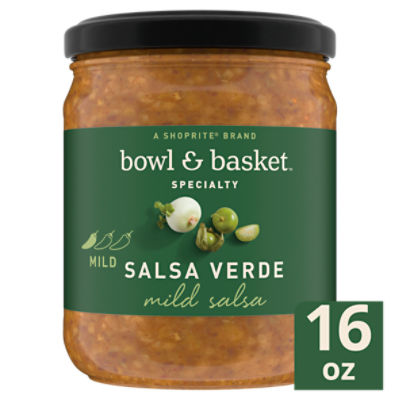 Bowl & Basket Specialty Mild Salsa Verde, 16 oz