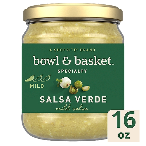 Bowl & Basket Specialty Mild Salsa Verde, 16 oz