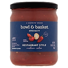 Bowl & Basket Specialty Restaurant Style Medium, Salsa, 16 Ounce
