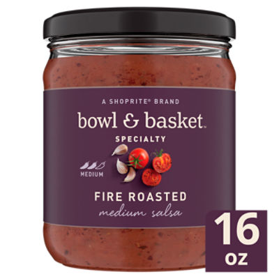 Bowl & Basket Specialty Fire Roasted Medium Salsa, 16 oz, 16 Ounce