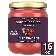 Bowl & Basket Specialty Fire Roasted Medium Salsa, 16 oz, 16 Ounce