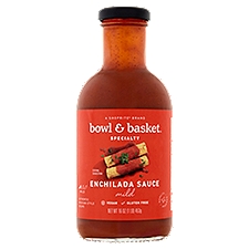 Bowl & Basket Specialty Mild, Enchilada Sauce, 16 Ounce