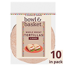 Bowl & Basket Whole Wheat Tortillas, 10 count, 16 oz