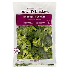 Bowl & Basket Broccoli Florets, 12 Ounce