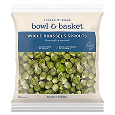 Bowl & Basket Whole, Brussels Sprouts, 32 Ounce