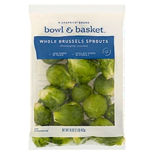 Bowl & Basket Whole, Brussels Sprouts, 16 Ounce