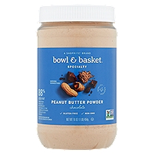 Bowl & Basket Specialty Chocolate Peanut Butter, Powder, 16 Ounce