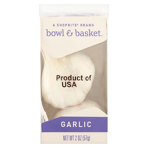 Bowl & Basket Garlic, 2 count, 2 oz