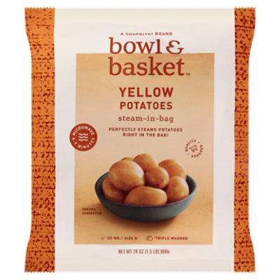 Bowl & Basket Steam-in-Bag Yellow Potatoes, 1.5 lb bag