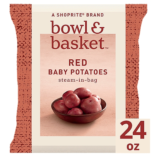 Bowl & Basket Steam-in-Bag Red Baby Potatoes, 24 oz