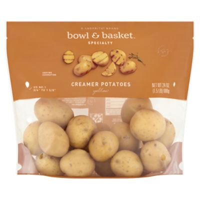 Bowl & Basket Specialty Yellow Creamer Potatoes, 1.5 lb bag