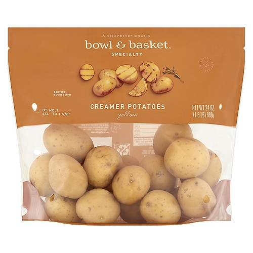Bowl & Basket Specialty Yellow Creamer Potatoes, 24 oz
