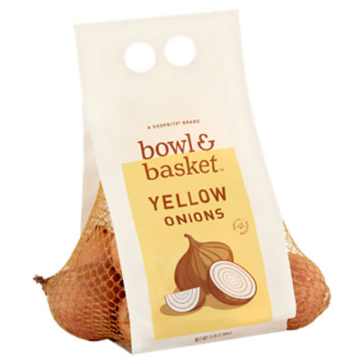 Bowl & Basket Yellow Onions, 3 lb bag