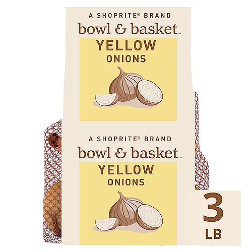 Bowl & Basket Yellow Onions, 3 lb