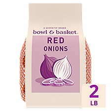 Bowl & Basket Red Onions, 2 lb, 2 Pound