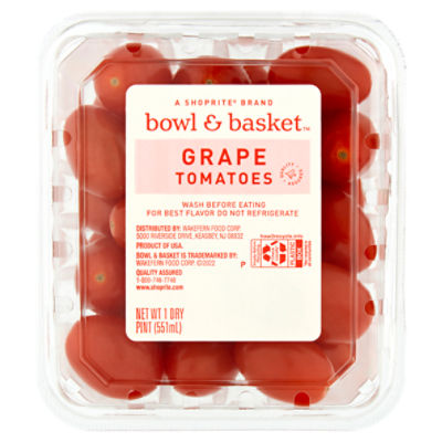 Bowl & Basket Grape Tomatoes, 1 pint, 1 Pint