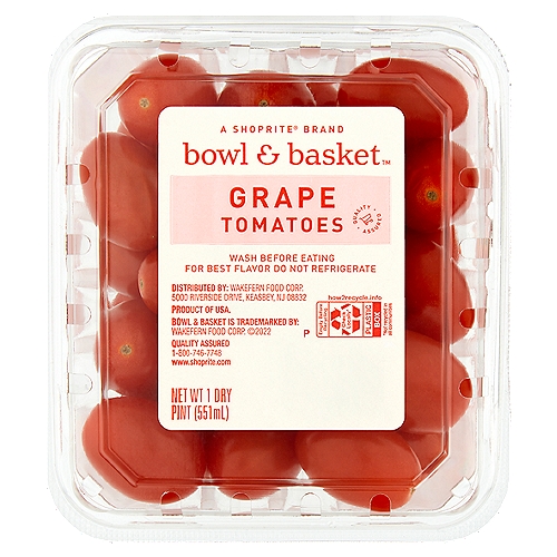 Bowl & Basket Grape Tomatoes, 1 pint