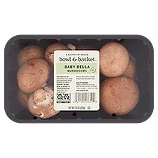 Bowl & Basket Baby Bella Mushrooms, 10 oz, 10 Ounce