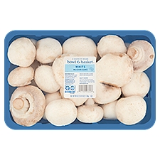 Bowl & Basket White Mushroom, 40 oz