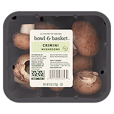 Bowl & Basket Crimini Mushrooms, 6 oz, 6 Ounce