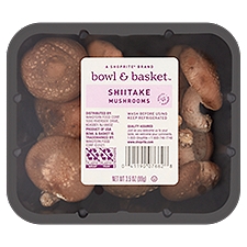 Bowl & Basket Shiitake Mushrooms, 3.5 oz, 3.5 Ounce