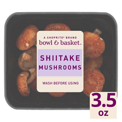 Bowl & Basket Shiitake Mushrooms, 3.5 oz