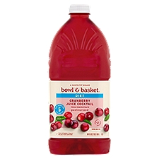 Bowl & Basket Juice Cocktail, Diet Cranberry, 64 Fluid ounce