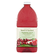 Bowl & Basket Cranberry Apple Juice Cocktail, 64 fl oz
