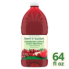 Bowl & Basket Cranberry Apple Juice Cocktail, 64 fl oz