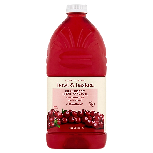 Bowl & Basket Cranberry Juice Cocktail, 64 fl oz