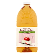 Bowl & Basket 100% Juice Apple Cider, 64 fl oz