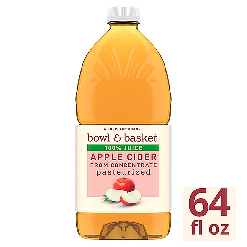 Bowl & Basket 100% Juice Apple Cider, 64 fl oz