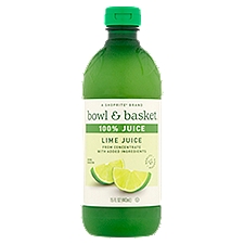 Bowl & Basket Lime, Juice, 15 Fluid ounce