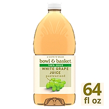 Bowl & Basket White Grape Juice, 64 fl oz, 64 Fluid ounce