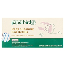 Paperbird Deep Cleaning Pad Refills, 12 count, 12 Each