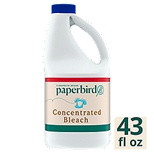 Paperbird Concentrated Bleach, 43 fl oz, 43 Fluid ounce