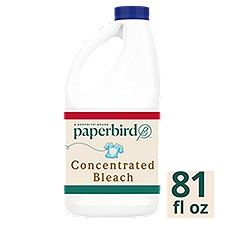 Paperbird Concentrated Bleach, 81 fl oz
