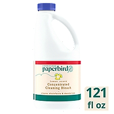 Paperbird Lemon Scent Concentrated Cleaning Bleach, 121 fl oz