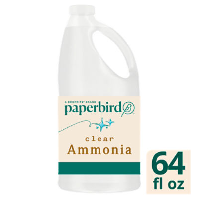 Paperbird Clear Ammonia, 64 fl oz, 64 Fluid ounce